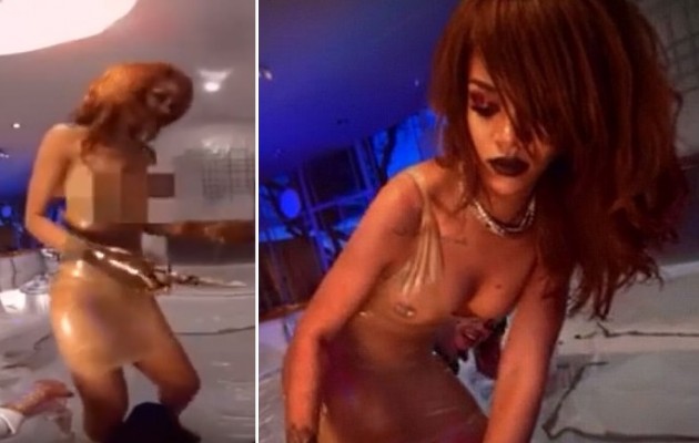 Δείτε τις ακατάλληλες κομμένες σκηνές της Ριάνα από το νέο της βίντεο κλιπ (βίντεο)