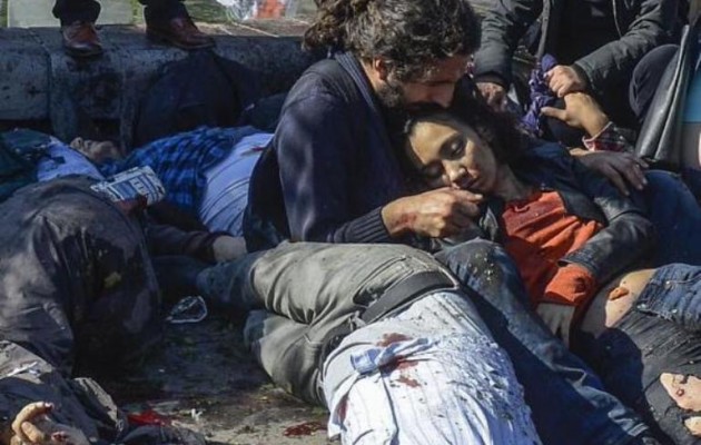 Εικόνες ΣΟΚ από τη σφαγή Κούρδων και Αριστερών στην Άγκυρα (φωτο)