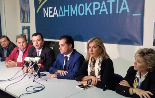 Αντιεξουσιαστές επιτέθηκαν στον Άδωνι Γεωργιάδη στον Βόλο (φωτο)