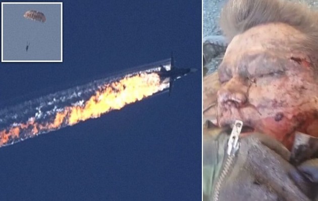 Βίντεο ΣΟΚ: Οι Τζιχαντιστές ρίχνουν στους Ρώσους πιλότους ενώ πέφτουν με τα αλεξίπτωτα