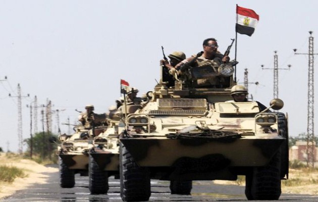O αιγυπτιακός στρατός σκότωσε 24 τζιχαντιστές στην περιοχή του Σινά