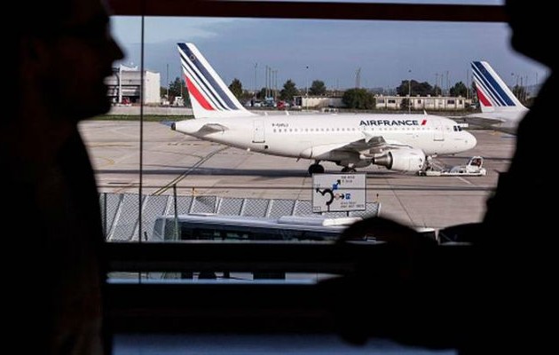 Αναγκαστική προσγείωση πτήσεων της Air France μετά από τηλεφώνημα για βόμβα