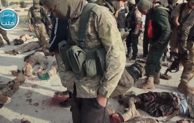 Η Αλ Κάιντα επιδικνύει νεκρούς Ιρανούς και Λιβανέζους συμμάχους του Άσαντ (φωτο)