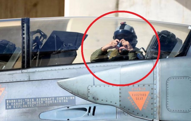 Δείτε γιατί όλο το Ισραήλ αγάπησε αυτόν τον Έλληνα πιλότο F-16 (φωτο)