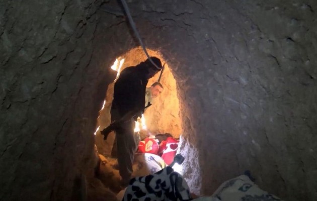 Δείτε τα τούνελ που έσκαψε το Ισλαμικό Κράτος κάτω από τη Σιντζάρ (βίντεο)