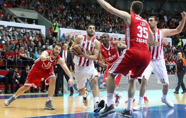 “Τρένο” ο Ολυμπιακός πέρασε και από το Ζάγκρεμπ 83-70 την Τσεντεβίτα