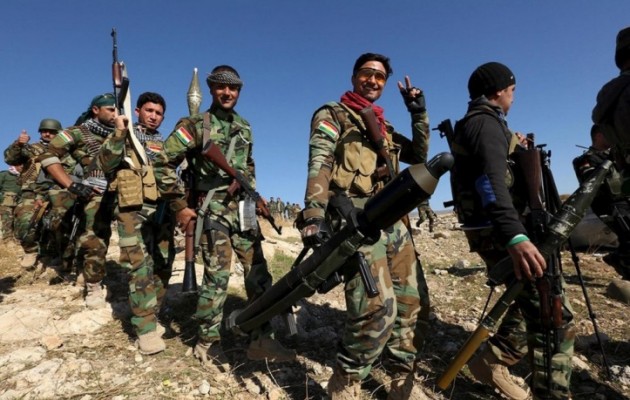 Πεσμεργκά και ιρακινός στρατός εκκαθαρίζουν το Ισλαμικό Κράτος στο βόρειο Ιράκ