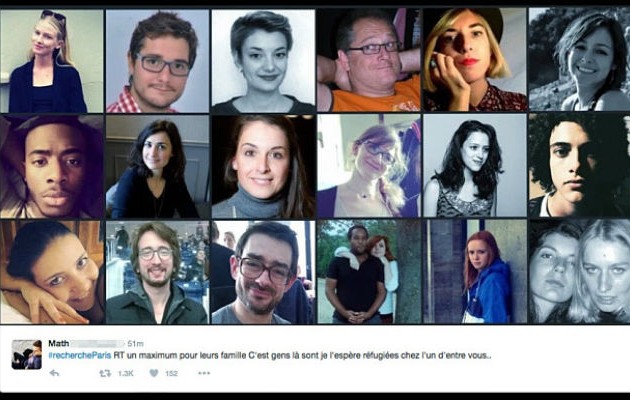 Οι πρώτες εικόνες των θυμάτων του μακελειού στο Παρίσι – Ψάχνουν φίλους και συγγενείς