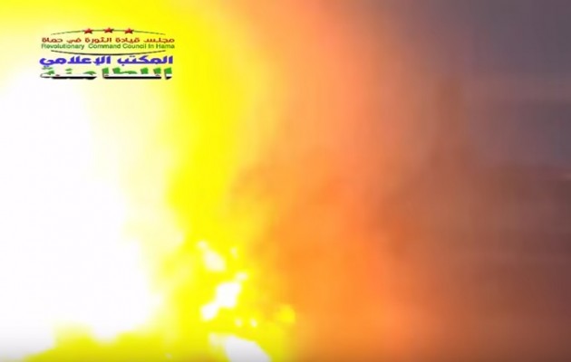 Βροντερό βίντεο! Ρωσικές βόμβες στη Συρία σκάνε λίγα μέτρα από την κάμερα (βίντεο)