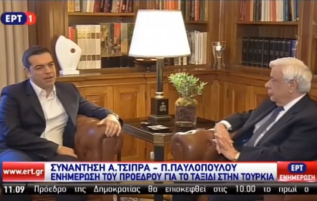 Ο Τσίπρας ζήτησε τη συμβολή του Προέδρου για “πολιτική συνεννόηση”
