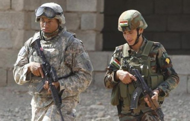 Αμερικανοί στρατιώτες πολεμάνε μαζί με τους Κούρδους ενάντια στο Ισλαμικό Κράτος