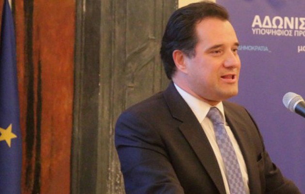 Καταγγελίες Άδωνι: Ορισμένοι κύκλοι θέλουν να επιβάλλουν αρχηγό στη Ν.Δ.