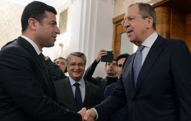 Ο Ντεμιρτάς των Κούρδων της Τουρκίας με τον Λαβρόφ στη Μόσχα
