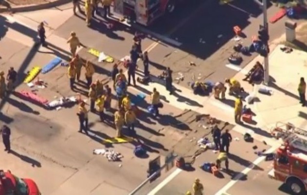 Μακελειό στην Καλιφόρνια με δεκάδες νεκρούς και τραυματίες (φωτο)