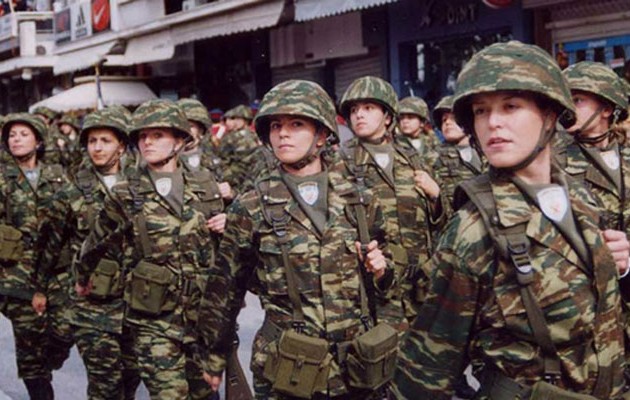 Το σχέδιο Καμμένου για στράτευση των γυναικών