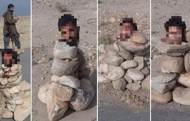 Αφγανοί αποκεφάλισαν 4 τζιχαντιστές από το Ισλαμικό Κράτος (σκληρές φωτο)