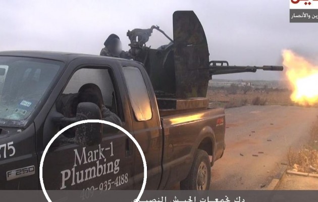 Υδραυλικός από το Τέξας ζει ένα δράμα! Το φορτηγάκι του πολεμά στη Συρία!