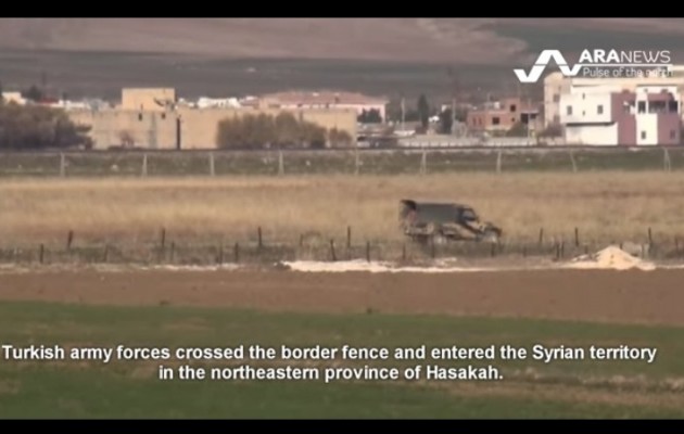 Τουρκικός στρατός εισέβαλε στη βορειοανατολική Συρία (βίντεο)