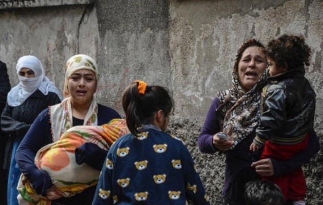 Ρέει το αίμα στο τουρκοκρατούμενο Κουρδιστάν – Άθαφτοι οι νεκροί στους δρόμους
