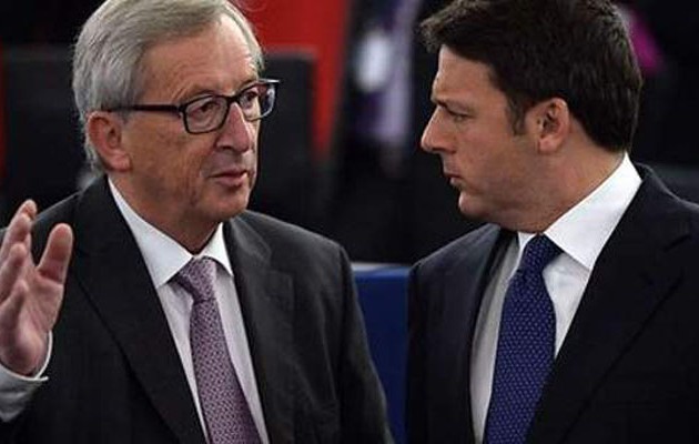 Στα… μαχαίρια Γιούνκερ – Ρέντσι: Μην προσβάλεις την Ευρωπαϊκή Επιτροπή