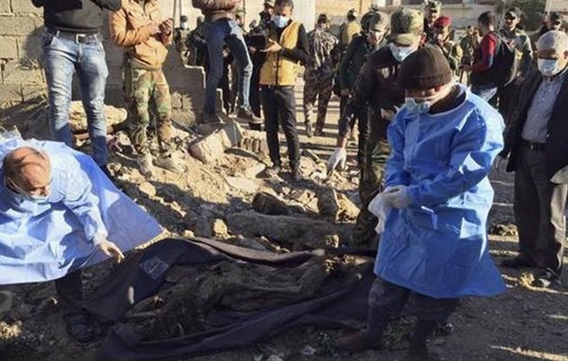 Kτηνωδία τζιχαντιστών: Ανακαλύφθηκε τάφος με 40 πτώματα στο Ραμάντι του Ιράκ