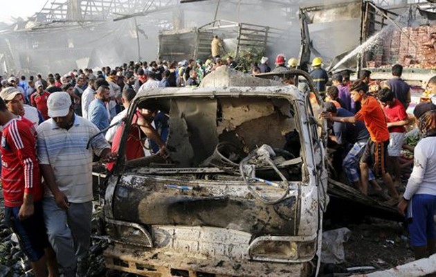 23 νεκροί τζιχαντιστές της Άχραμ αλ Σαμ από έκρηξη παγιδευμένου φορτηγού