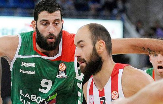 Με σούπερ άμυνα ο Ολυμπιακός άλωσε τη Βιτόρια, 82 -76 τη Λαμποράλ Κούτσα