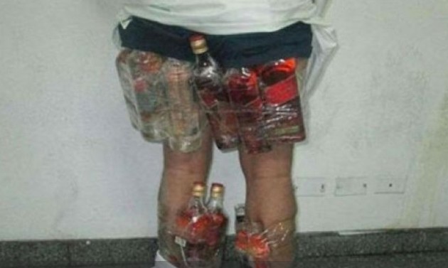 Σαουδάραβας πιάστηκε με λαθραία μπουκάλια ποτό στα… σώβρακα!