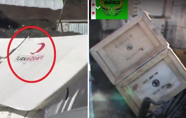 Ο Ερντογάν κρύβει τζιχαντιστές κάτω από σκηνές του Ερυθρού Σταυρού