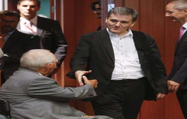 O Τσακαλώτος βλέπει τον Σόιμπλε στο Βερολίνο