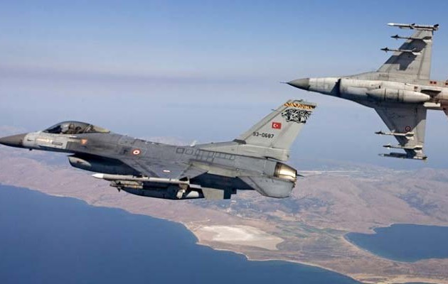 Συντηρούν την ένταση οι Τούρκοι: 7 παραβιάσεις από F-16 στο Αιγαίο