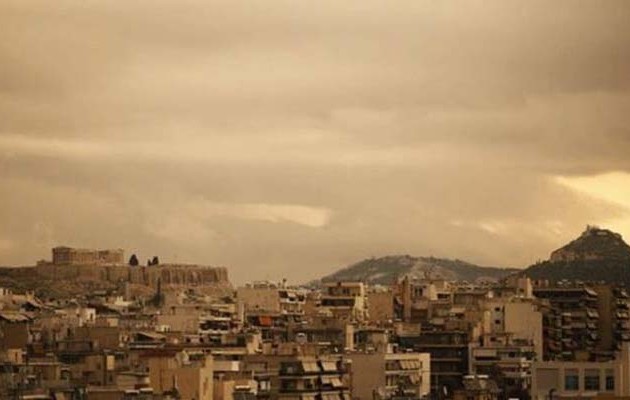 Aφρικανική σκόνη και άνοδος της θερμοκρασίας την Τρίτη