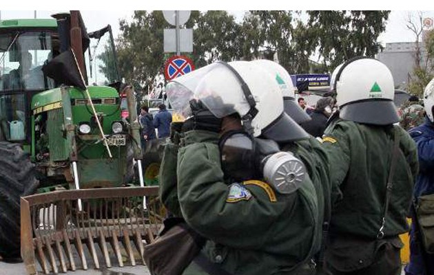 Το σχέδιο της Αστυνομίας για την “απόβαση” των αγροτών στην Αθήνα