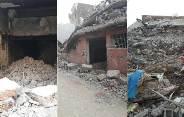 Σε αυτό το υπόγειο στην Τσίζρε οι Τούρκοι σφαγίασαν 31 Κούρδους αμάχους