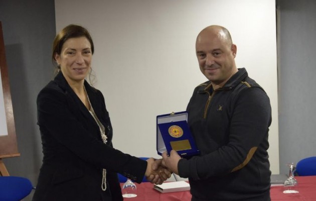 Οι Εθελοντές Πυροσβέστες τίμησαν την Energean Oil & Gas