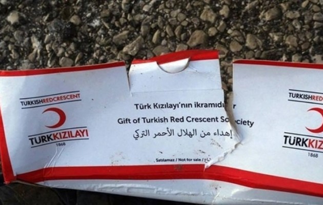 Εκτός από όπλα και πυρομαχικά η Τουρκία στέλνει και φάρμακα στους τζιχαντιστές