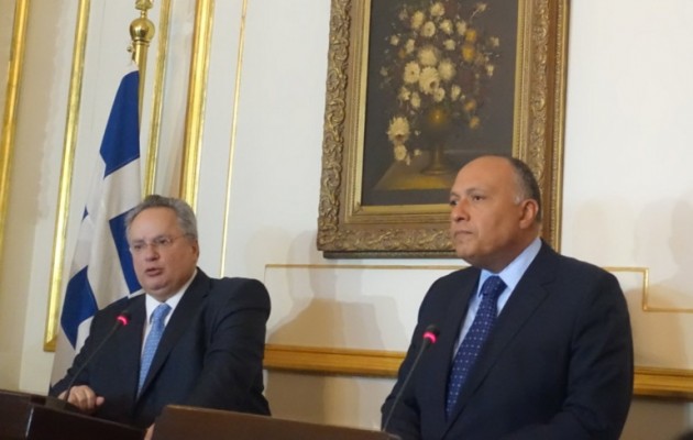Κοτζιάς και Σούκρι “ατσάλωσαν” κι άλλο τη συμμαχία Ελλάδας – Αιγύπτου
