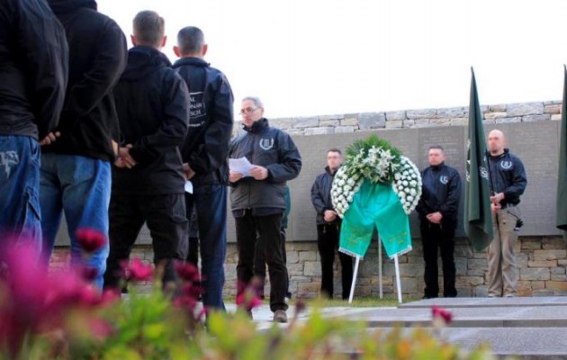 Τελετή Γερμανών ναζί στο Γερμανικό Νεκροταφείο στον Διόνυσο (φωτο)