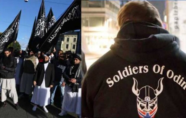 “Στρατιώτες του Αλλάχ” εναντίον “Στρατιωτών του Όντιν” στους δρόμους της Νορβηγίας