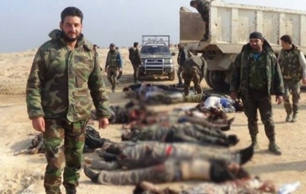 Ο στρατός της Συρίας βομβάρδισε ανηλεώς το Ισλαμικό Κράτος – 100 νεκροί τζιχαντιστές