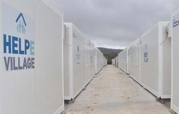 Το Κέντρο Προσωρινής Φιλοξενίας Προσφύγων “HELPE Village” δημιούργησαν τα ΕΛΠΕ