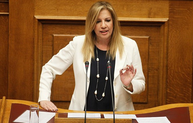 Φώφη: Δεν μπορείτε κ. Τσίπρα να υποδυθείτε τον άγγελο της κάθαρσης