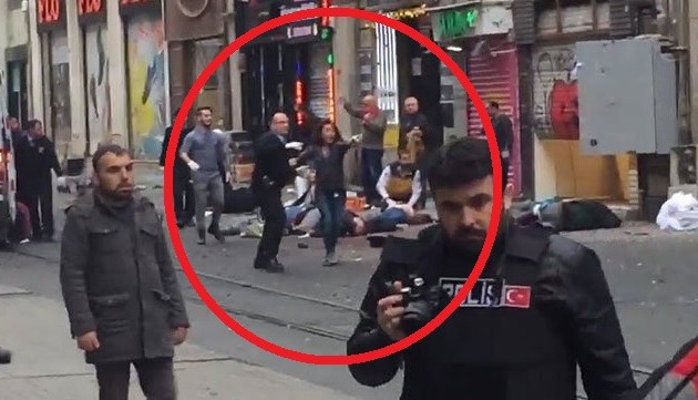 Δείτε σε βίντεο τη στιγμή της επίθεσης αυτοκτονίας στην Κωνσταντινούπολη