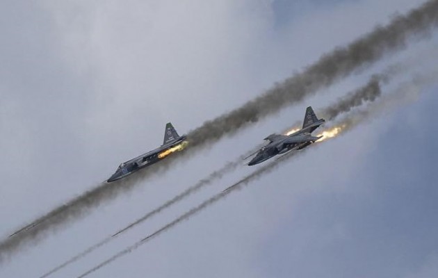 Ρωσικά μαχητικά χτύπησαν ανελέητα το Ισλαμικό Κράτος στην Παλμύρα