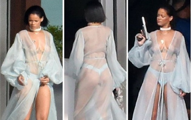 Μας “σκοτώνει” η Ριάνα με στρινγκ και το στήθος έξω