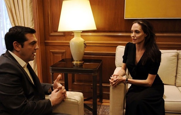 Tι είπαν Τσίπρας – Τζολί στο Μαξίμου