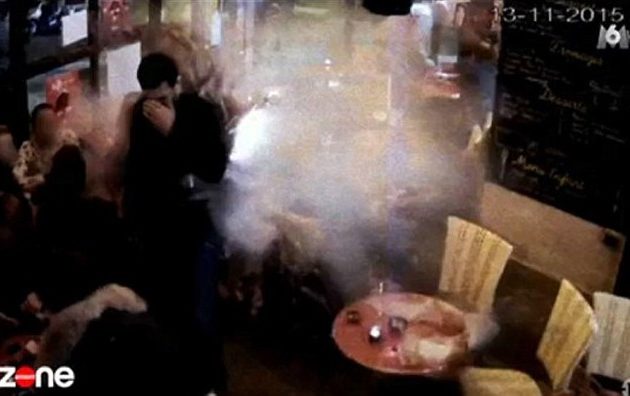 Δείτε πως εξερράγη ο Μπραχίμ Αμπντεσλάμ σε καφέ στο Παρίσι (φωτο+βίντεο)