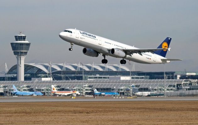 Κλειστά τα μεγάλα αεροδρόμια στη Γερμανία – Ακυρώνονται 900 πτήσεις της Lufthansa