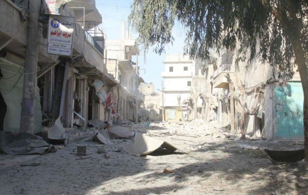 Οι κυβερνητικοί βομβάρδισαν συνοικία τουρκόφιλων στο Χαλέπι