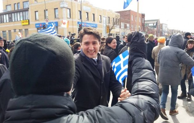 Πρωθυπουργός Καναδά: “Ζήτω η Ελλάς!”